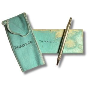 Vintage TIFFANY & CO.  Ball Point Sterling Silver Pen Purse Pen Collectible